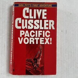 Clive Cussler A Dirk Pitt Adventure Pacific Vortex Paperback Book 1994